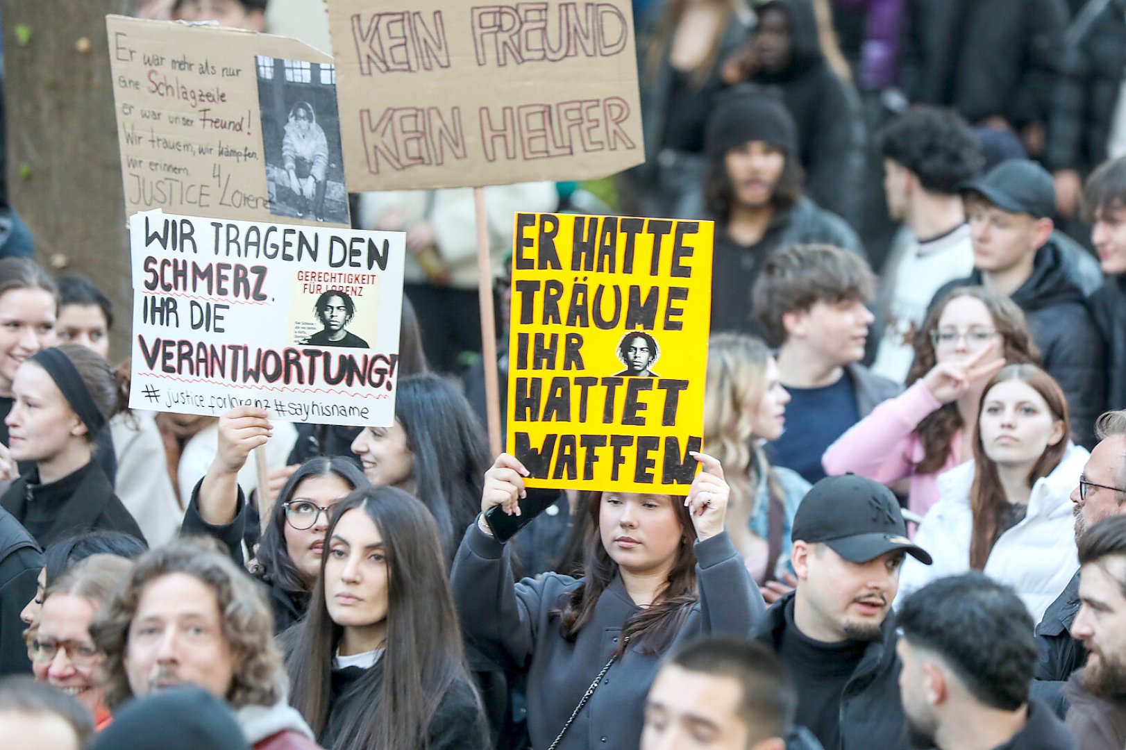 Demo „Gerechtigkeit für Lorenz“ - Bild 11