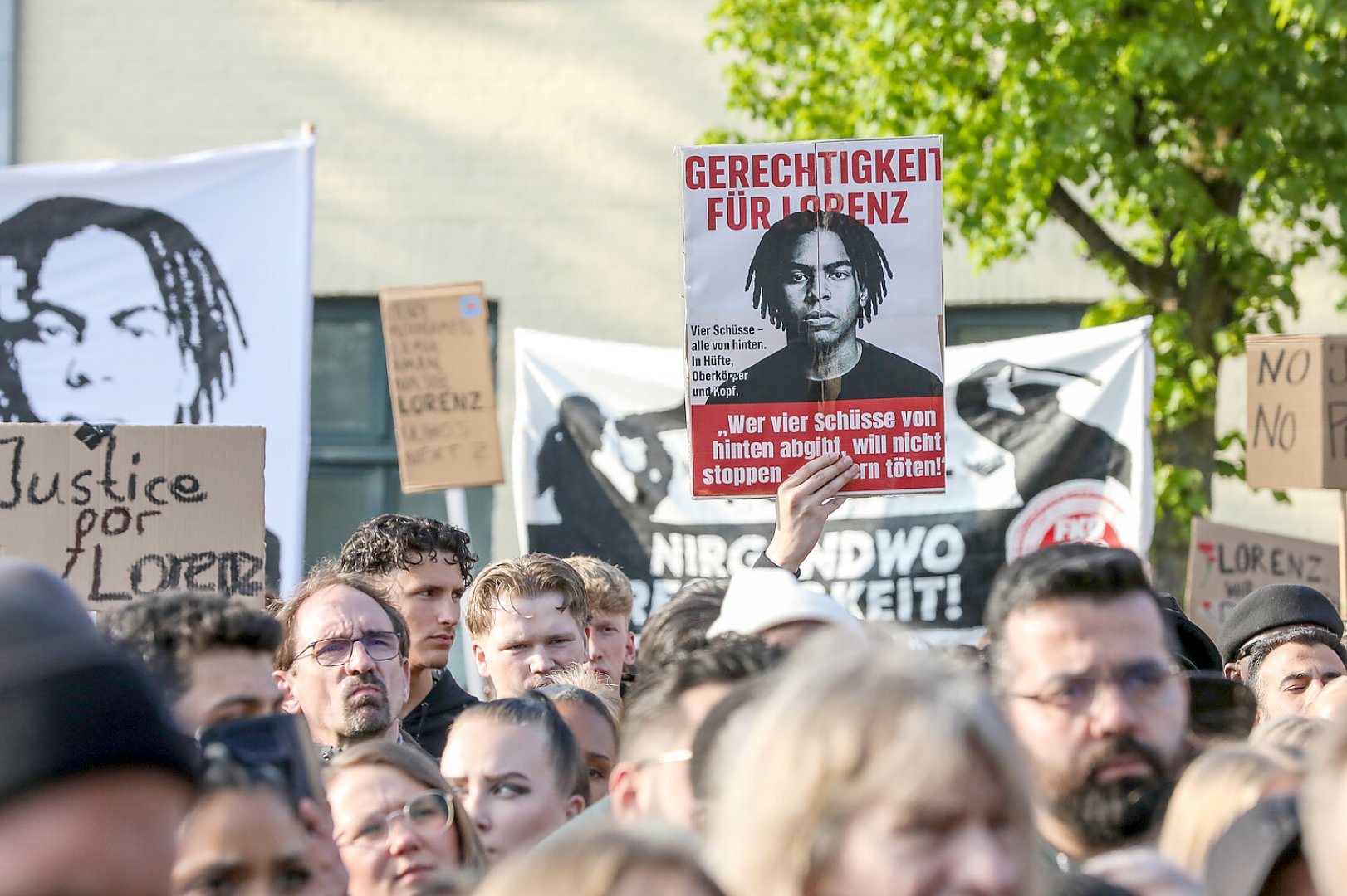 Demo „Gerechtigkeit für Lorenz“ - Bild 25