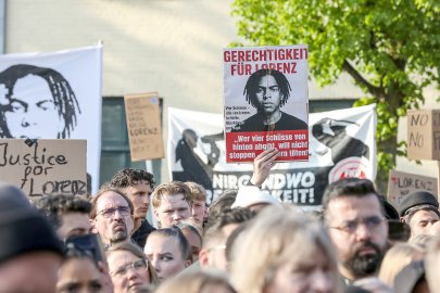 Demo „Gerechtigkeit für Lorenz“ - Bild 25