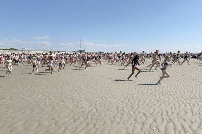 Anschwimmen auf Borkum - Bild 3