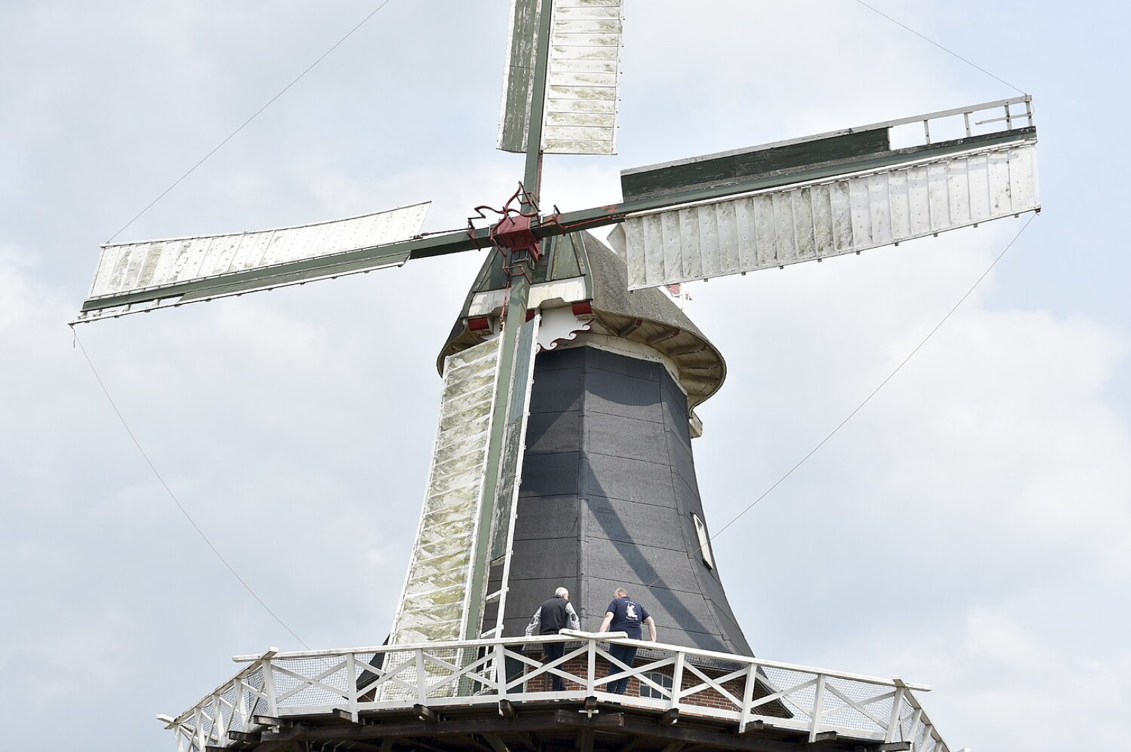 Ausflug am Pfingstmontag - Mühle in Stapelmoor - Bild 1