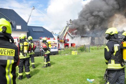Halle in Warsingsfehn ausgebrannt - Bild 4