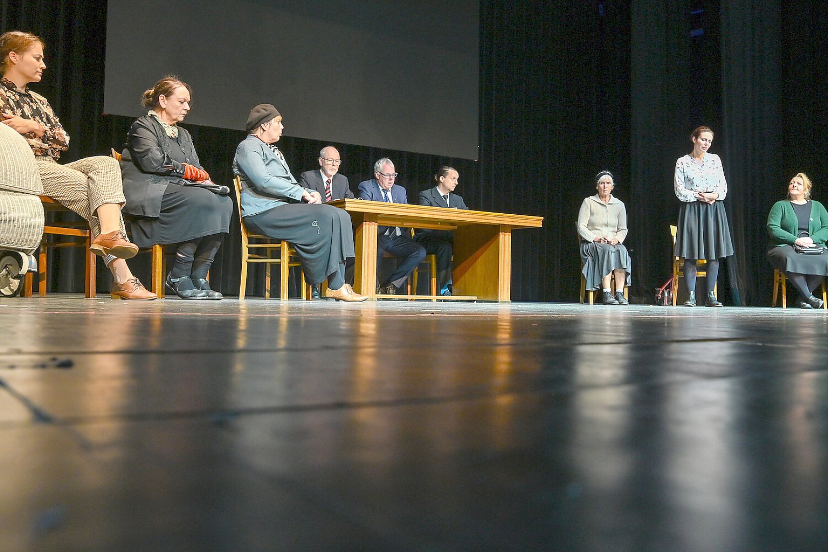 Generalprobe "Das rote Kleid" in Emden - Bild 11