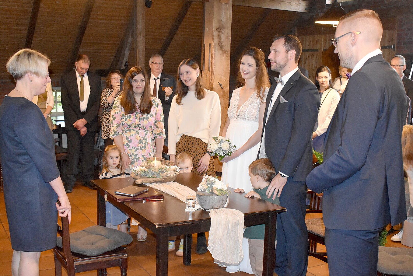 Trauung in der Alten Schmiede in Potshausen - Bild 1