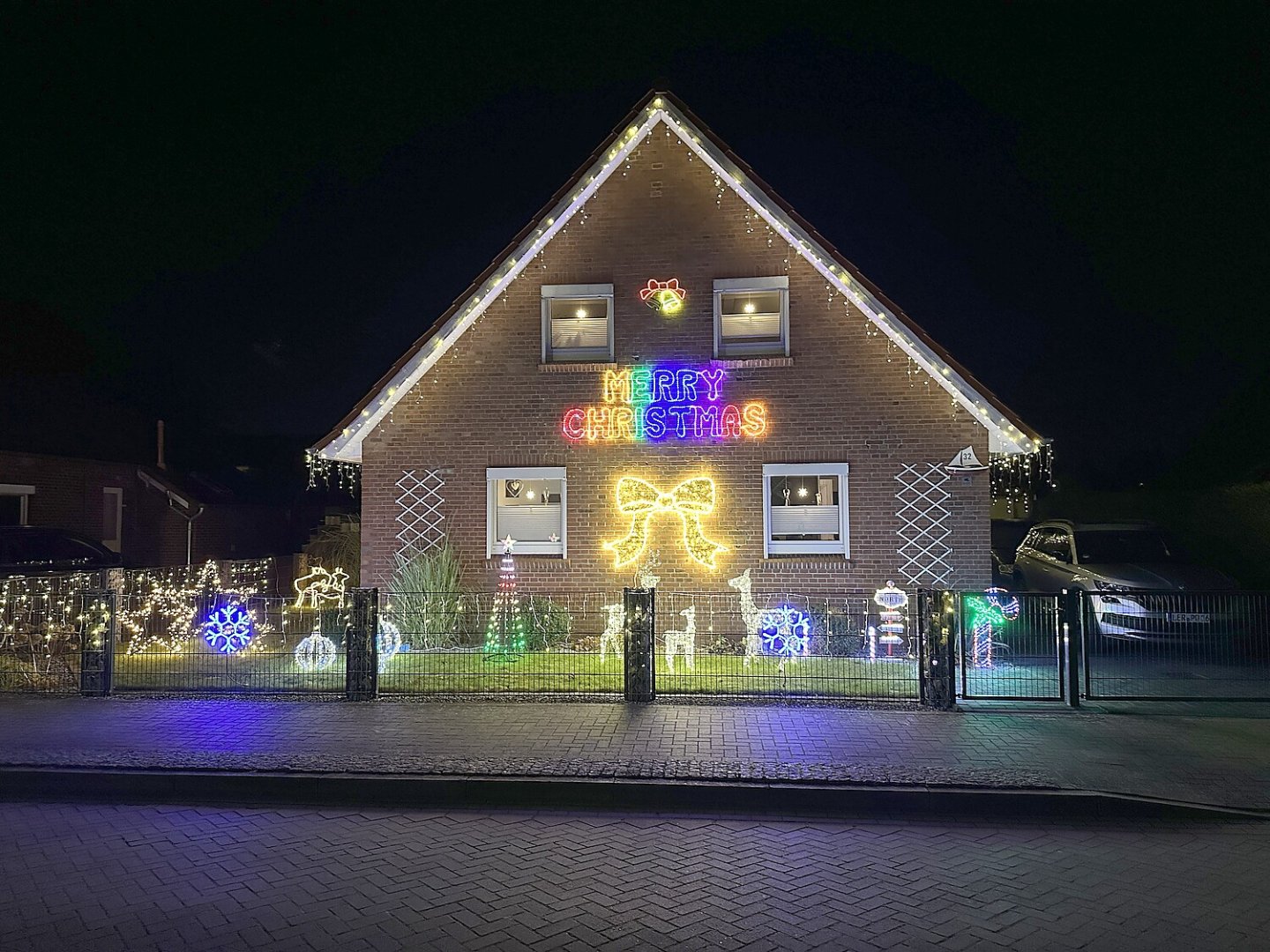 Weihnachtsbeleuchtung in Ostfriesland - Bild 2