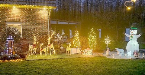 Weihnachtsbeleuchtung in Ostfriesland - Bild 4