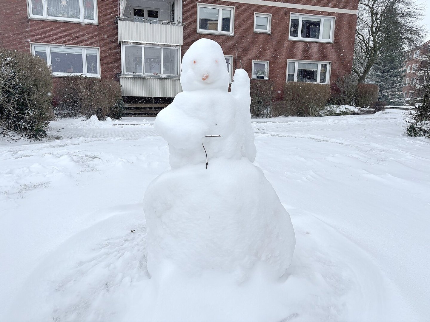 Schneetag in Emden - Bild 7