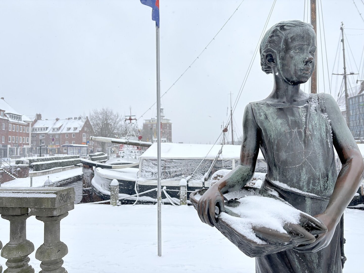 Schneetag in Emden - Bild 17