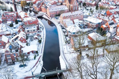 Schnee in Emden - Bild 2