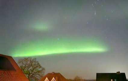 Polarlichter am Himmel über Ostfriesland - Bild 7