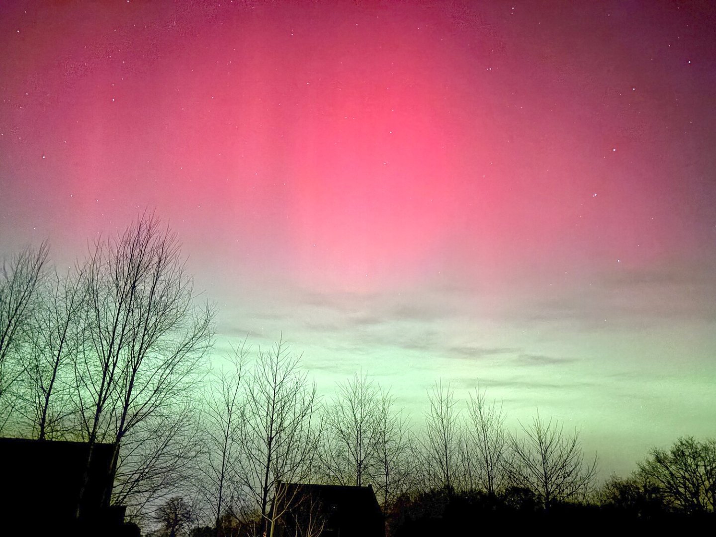 Polarlichter am Himmel über Ostfriesland - Bild 8