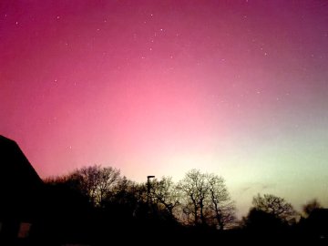 Polarlichter am Himmel über Ostfriesland - Bild 10