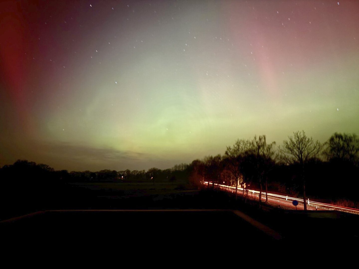 Polarlichter am Himmel über Ostfriesland - Bild 11
