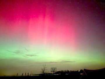 Polarlichter am Himmel über Ostfriesland - Bild 12