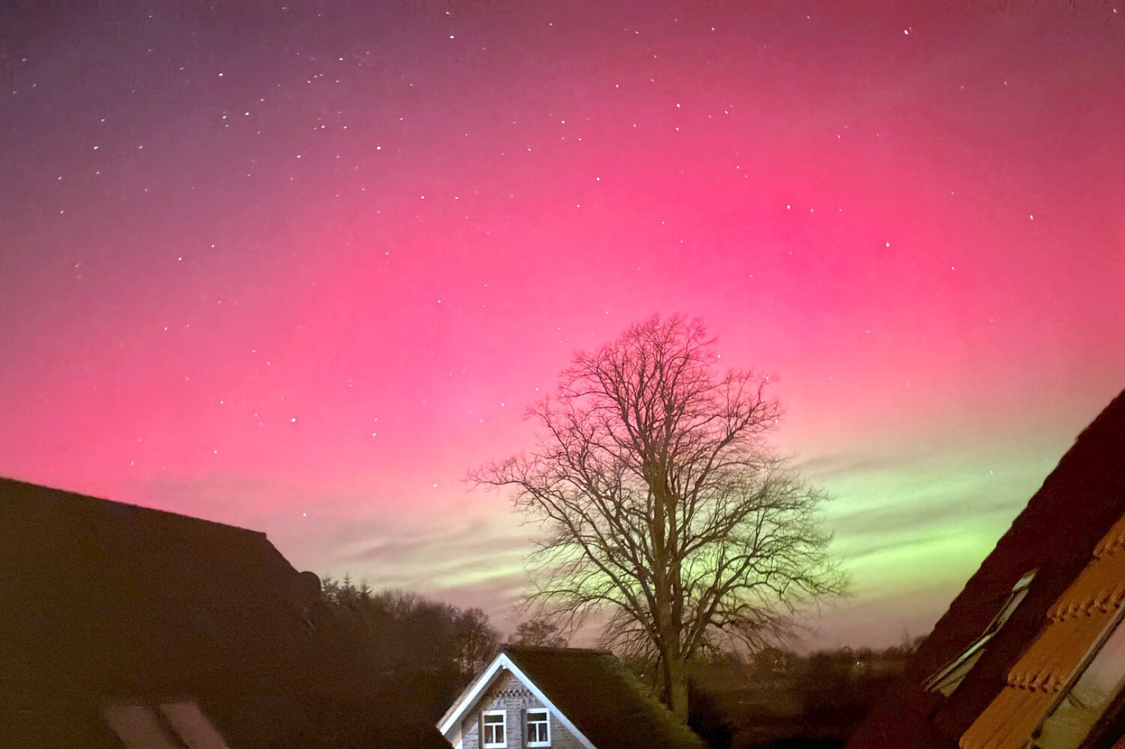 Polarlichter am Himmel über Ostfriesland - Bild 5