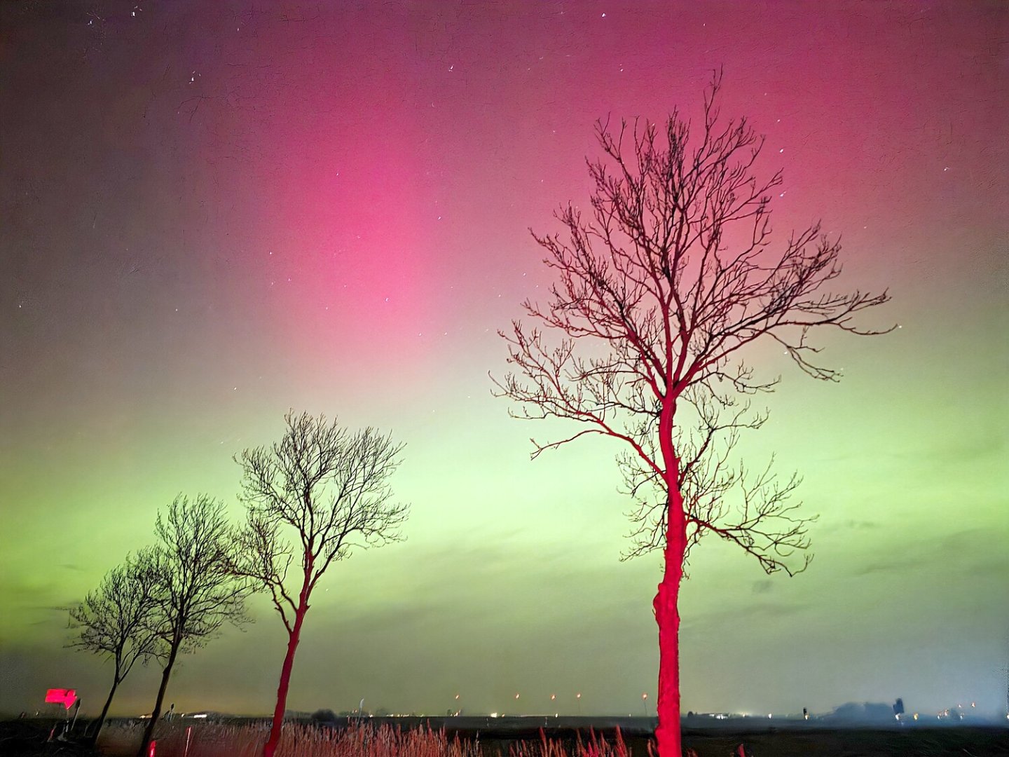 Polarlichter am Himmel über Ostfriesland - Bild 29
