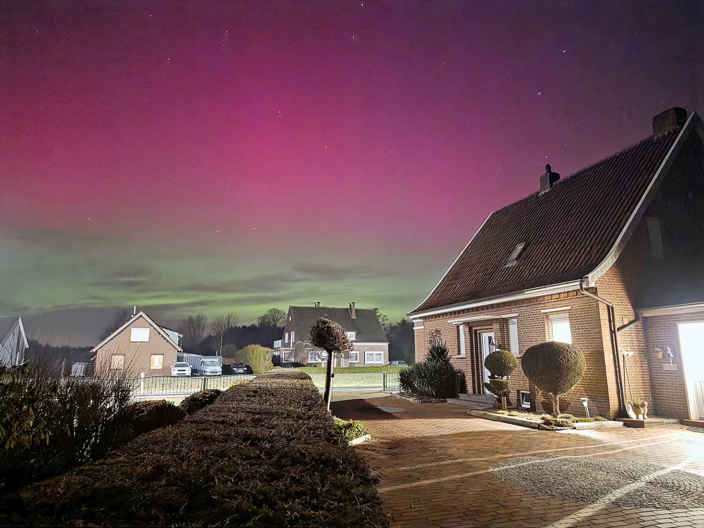 Polarlichter am Himmel über Ostfriesland - Bild 32