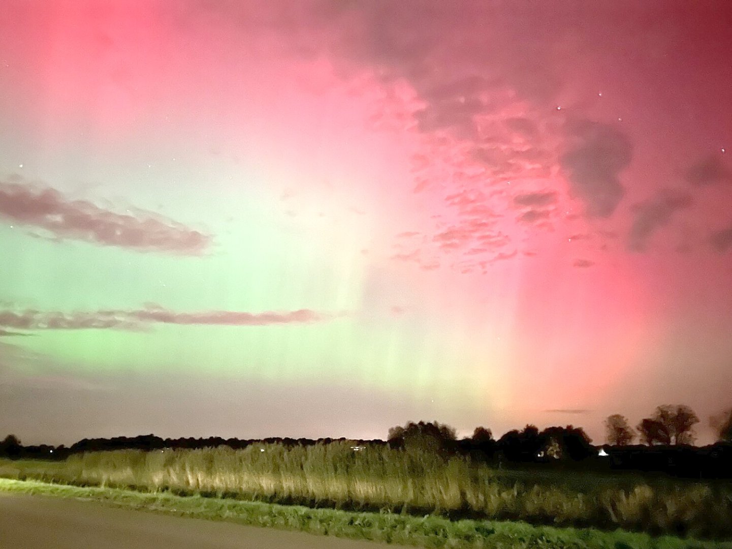 Polarlichter am Himmel über Ostfriesland - Bild 35