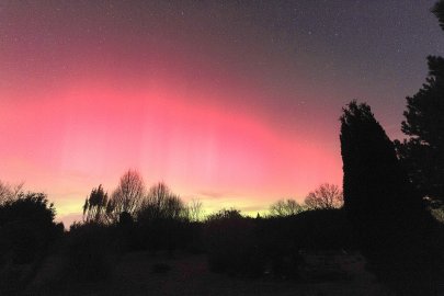 Polarlichter am Himmel über Ostfriesland - Bild 23