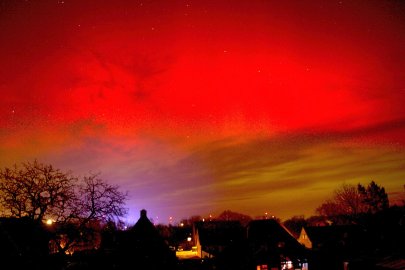 Polarlichter am Himmel über Ostfriesland - Bild 24