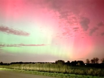 Polarlichter am Himmel über Ostfriesland - Bild 35