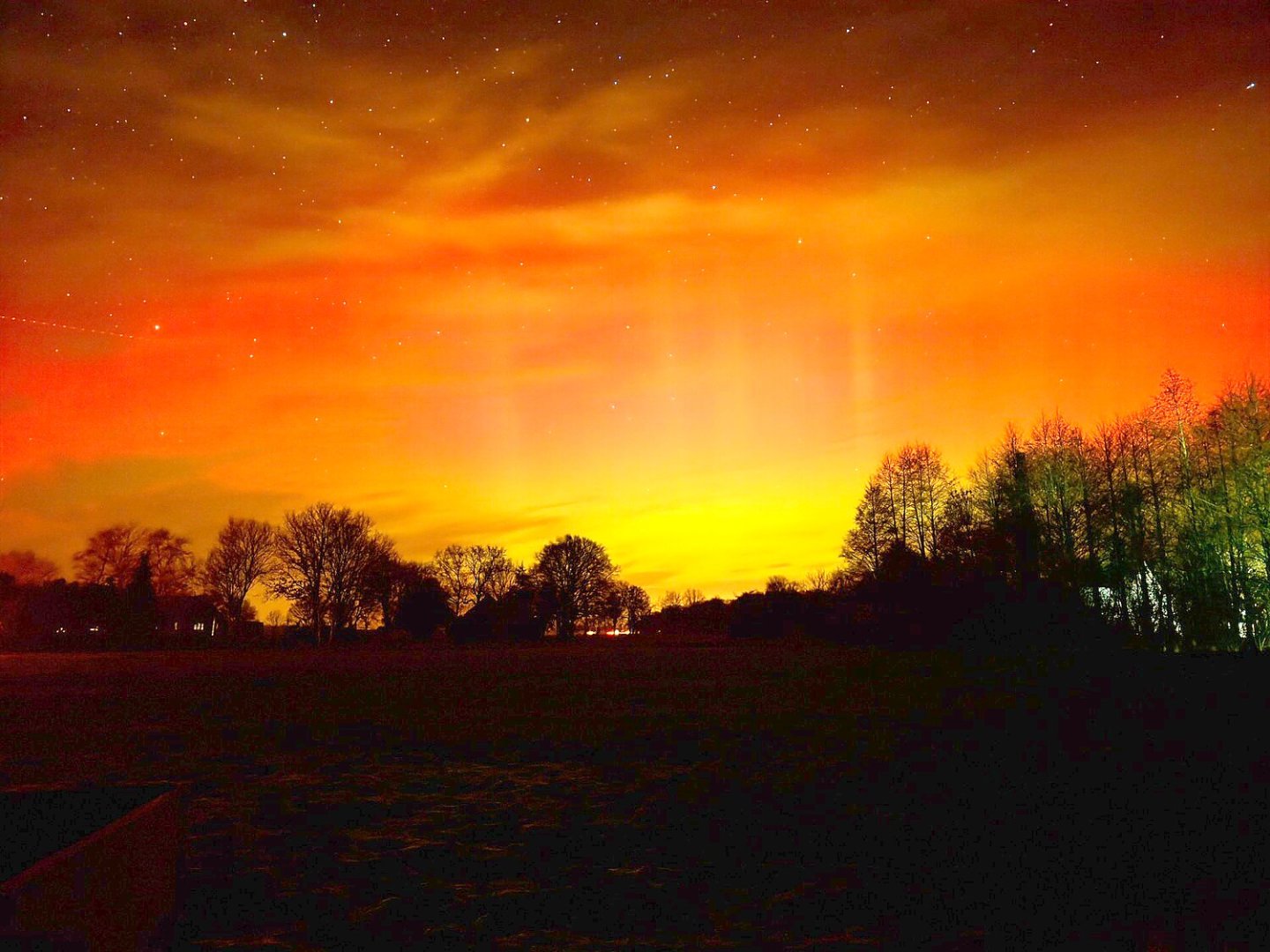 Polarlichter am Himmel über Ostfriesland - Bild 39