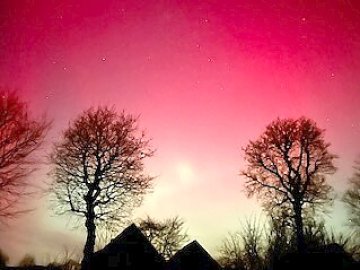 Polarlichter am Himmel über Ostfriesland - Bild 5