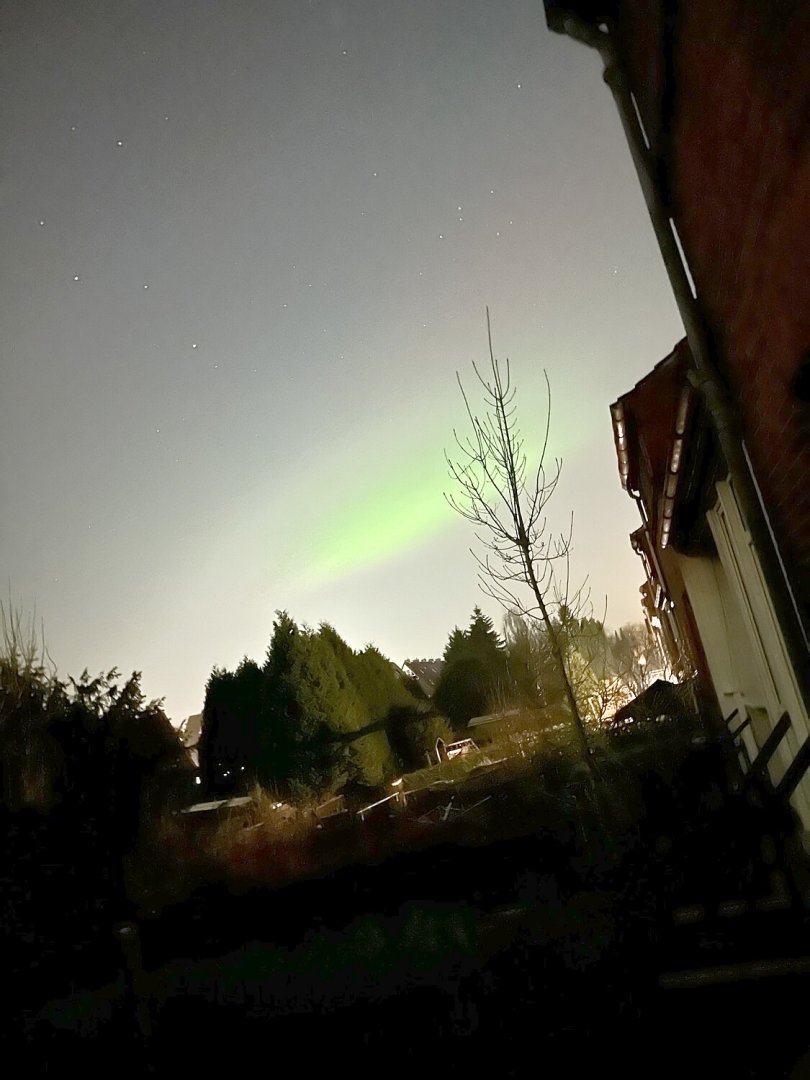 Polarlichter am Himmel über Ostfriesland - Bild 6