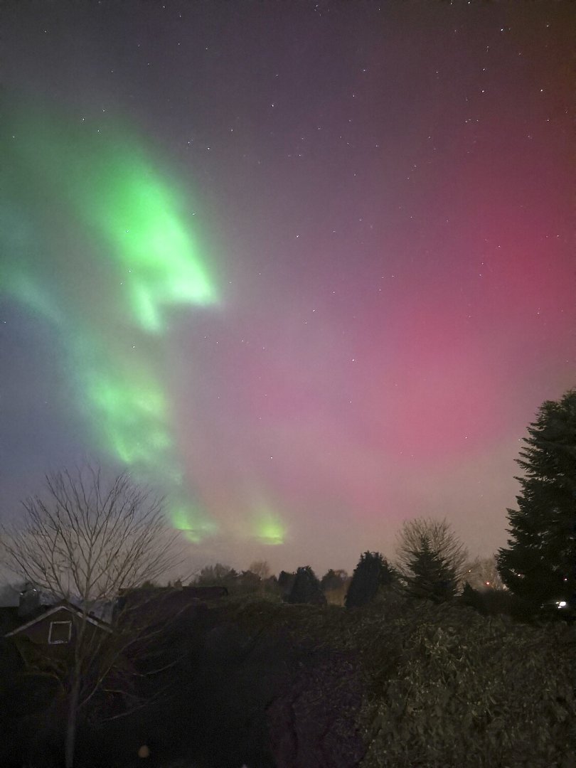 Polarlichter am Himmel über Ostfriesland - Bild 7