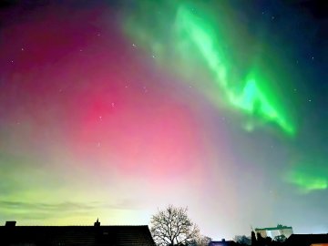 Polarlichter am Himmel über Ostfriesland - Bild 20