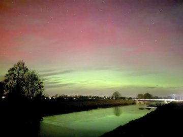 Polarlichter am Himmel über Ostfriesland - Bild 21
