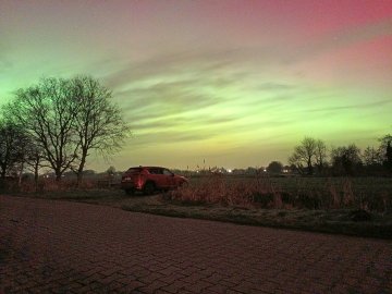 Polarlichter am Himmel über Ostfriesland - Bild 26