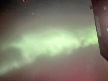 Polarlichter am Himmel über Ostfriesland  - Bild 8