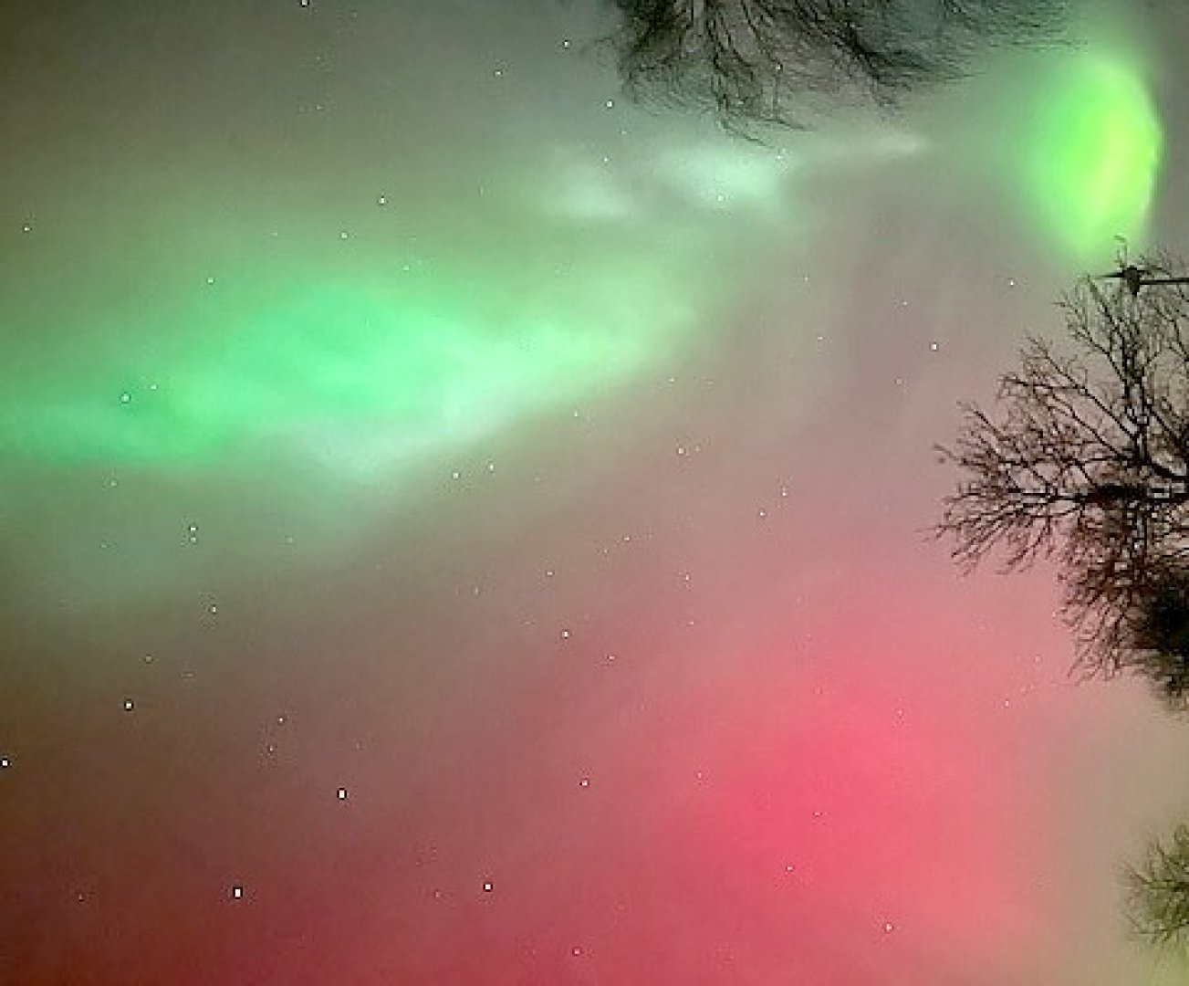 Polarlichter am Himmel über Ostfriesland  - Bild 23