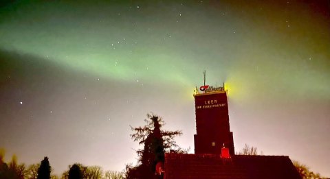 Polarlichter am Himmel über Ostfriesland  - Bild 28