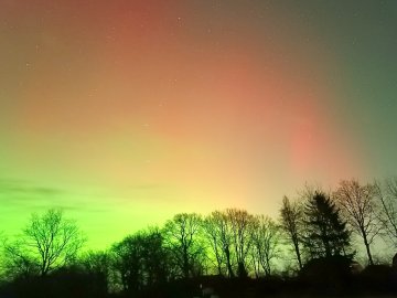 Polarlichter am Himmel über Ostfriesland  - Bild 15