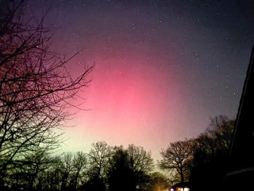 Polarlichter am Himmel über Ostfriesland  - Bild 36