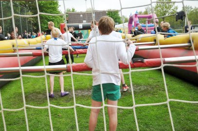 Tischfußball mit richtigen Spielern - Bild 3