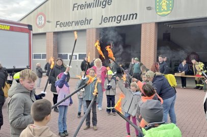 Osterfeuer in Jemgum - Bild 2