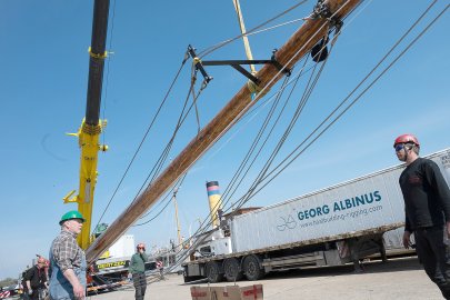 Masten der Prinz Heinrich werden gesetzt - Bild 2