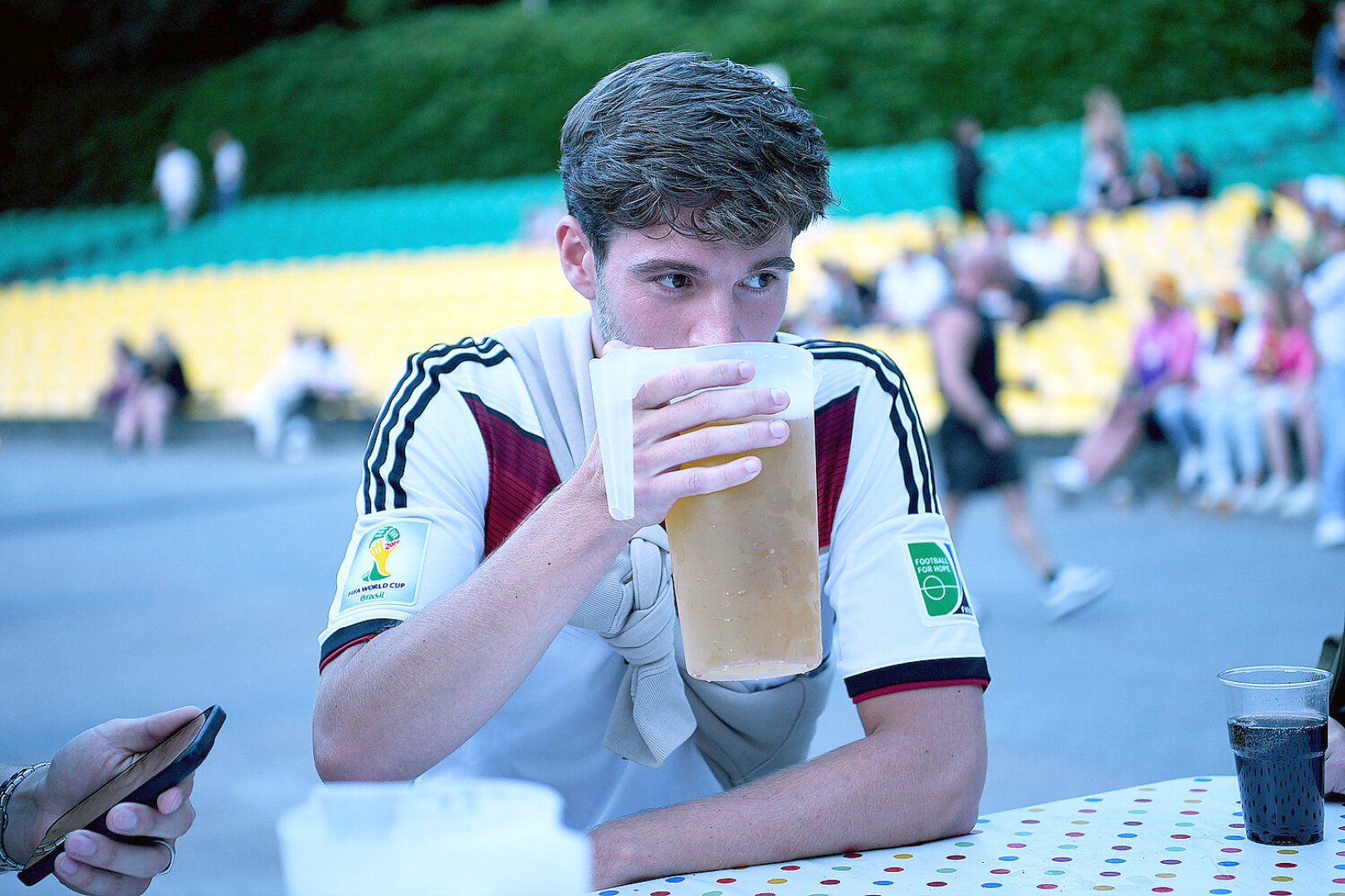 Public Viewing in Wiesmoor - Bild 1