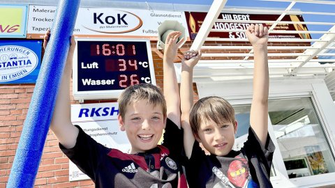 Hitzewelle in Ostfriesland - Bild 3