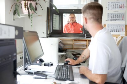 Ein ganz normaler Samstag an der Müllumladestation in Emden - Bild 2