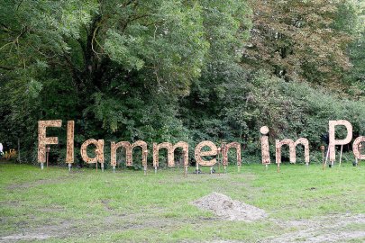 "Flammen im Oldersumer Park" - Bild 4