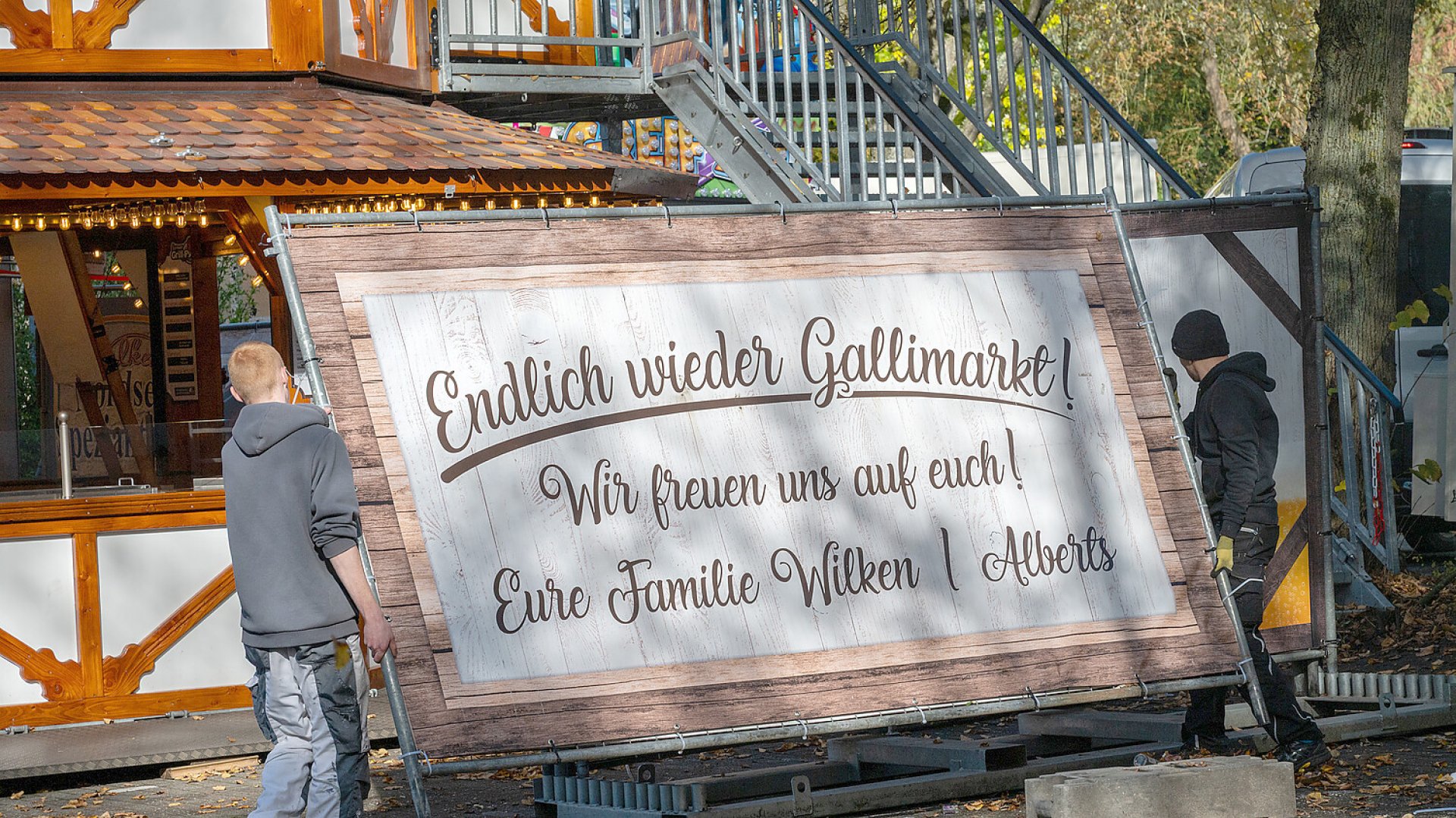 Abbau des Gallimarktes 2026 - Bild 1