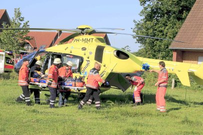 Drei Verletzte bei Unfall in Großheide - Bild 2