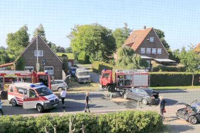 Drei Verletzte bei Unfall in Großheide - Bild 4