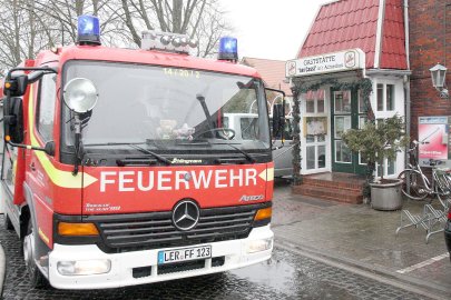 Feuer in der Gaststätte "Bei Cassi" in Rorichum - Bild 2