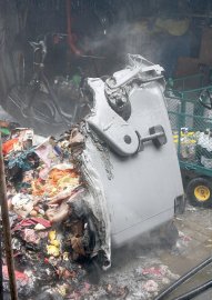 Feuer in der Gaststätte "Bei Cassi" in Rorichum - Bild 4