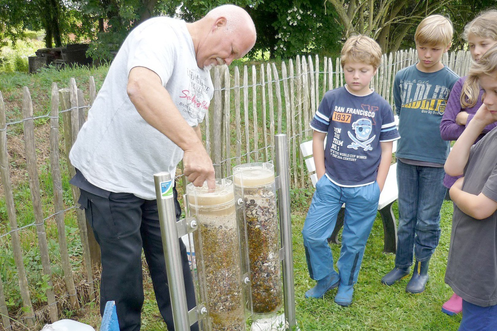 Schüler berichten über das Sand- und Waterwerk Simonswolde - Bild 6